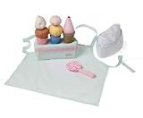 Wonderful Handmade Soft Ice Cream Making / Pretend Play Cooking set. Ideal Lets Pretend Toy For 3 year old Boys and Girls