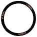 Pilot Automotive SW-73G Comfort Mesh Steering Wheel Cover with Grey Flames