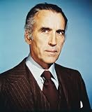 CHRISTOPHER LEE 8X10 COLOR PHOTO