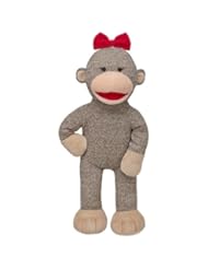 Toy: Build a Bear JOY the Sock Monkey Holiday Plush - Build a Bear