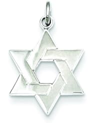 Sterling Silver Star of David Charm