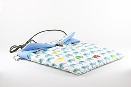 (Blue)Bonding Pouch , Small Pet Carrier for Sugar Glider , Hedgehogs , Hamsters and Other Small Animals. Easy to Clean. Machine Washable. Water Washable. Hand-made.