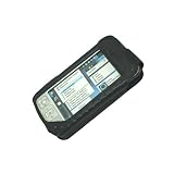 Black Prima Premium Leather Cell Phone Style Case for Nokia N800