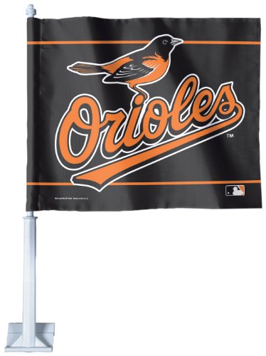 MLB Baltimore Orioles Car Flag