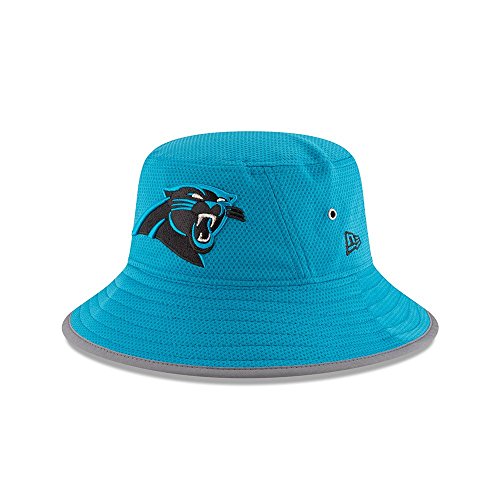 Men's NFL 2016 New Era Training Camp Sideline Bucket Hat (OSFM, Carolina Panthers)