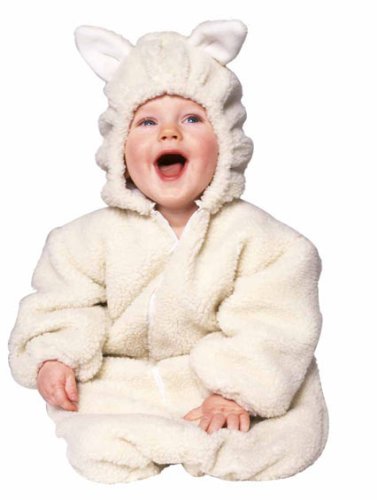 Ba Ba Lamb Bunting Infant Costume By RG New Born Fits Up To 8 Months