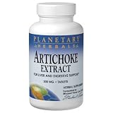 PLANETARY HERBALS, Artichoke Extract 500mg - 120 tabs