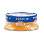 Verbatim 95058 4.7 GB up to 16x Branded Recordable Disc DVD-R (25-Disc Spindle)
