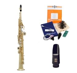 Legacy SS1000 Intermediate Soprano Saxophone with Case, Accessories and Yamaha 4C Mouthpiece