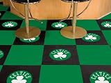 Boston Celtics 18"x18" tiles Nba Carpet Tiles Set of 20 Carpet Tiles