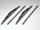 【ローバーミニ専用】【年式1980年～2000年全車適応】ワイパーブレード280mm左右セット【MINI】予備替ゴム付
