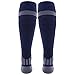 adidas Copa Zone Traxion 4 Soccer Socks (1-Pair), Collegiate Navy/Light Onix/Onix, Large