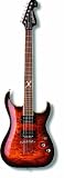 Washburn X50 Pro Q CG Electric Guitar - Quilted Cognac Finish