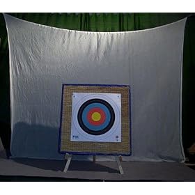 Archery Garden Back Stop Net White