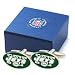 New York Jets NFL Logo d Executive Cufflinks w/Jewelry Box by Cuff Links