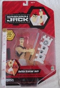 Cartoon Network Samurai Jack Figure: Battle Scarred Jack