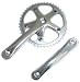 Murphy QUALITYHOUSE 46T 130BCD Fixed Gear 3/32 Silver Crankset