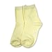 Naartjie Girls Solid Flat Knit Short Crew Sock 6 Pairs Pack, 3YR-5YR