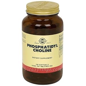 Amazon.com: Solgar Phosphatidyl Choline Supplement, 100 Count: Health ...