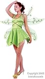 IMAGE OF Sexy Adult Tinkerbell Costume (Size:Medium 6-8)