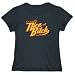 T-Shirt Womens Black I AM A PRETTY NICE BITCH, REALLY American Pit Bull Terrier Dogs