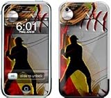 Home Run (Baseball) Design Protective Skin Decal Sticker for Apple iPhone (2G)