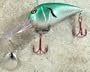 JLVLures Deep Crankbait Green Silver Shad : Diver Lures JLV Freshwater Smallmouth Steelhead Pike Salmon Trout