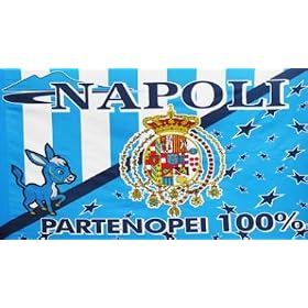 SSC Napoli Crest Flag