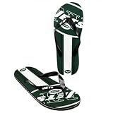 New York Jets official NFL Unisex Flip Flop Beach Shoes Sandals slippers size medium