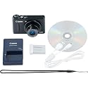 Canon PowerShot S100 12.1 MP Digital Camera with 5x Wide-Angle Optical Image Stabilized Zoom (Black)