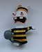 Bild: Rabbids - Die verr�ckte Zeitreise /Travel in Time - Figur: H�ftling - ca. 7 cm - UBISOFT