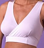 Fancee Free Wide Band Cross-over Sleep Bra #63204