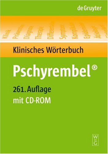 Pschyrembel Klinisches Wörterbuch 2007, m. CD-ROM by Willibald Pschyrembel