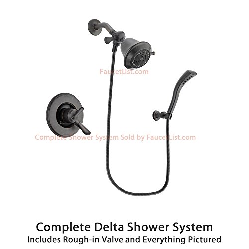 Delta Linden Bronze Finish Dual Control Shower Faucet System