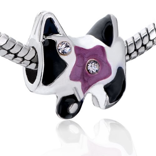 Pugster Irregular Deep Pink Star Beads Fits Pandora Charm Bracelet