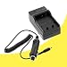 Sony Cyber-Shot DSC-H50 Digital Cameras NP-BG1 Battery Wall Charger with Car Charger Adapter DavisMAX CyberShot DSCH50 NPBG1 Bundle