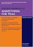 Oxford Handbook of Anaesthesia for PDAs (Oxford Handbooks Series)