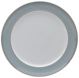 Denby Mist Wide Rimmed Dinner Plate 28 cm