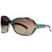 VON ZIPPER MANX BROWN TEAL TORT WITH BRONZE LENS SUNGLASSES SHADES