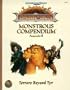 Terrors Beyond Tyr (Advanced Dungeons & Dragons, 2nd Edition : Dark Sun Monstrous Compendium Appendix II)