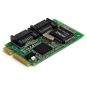 Startech 2 Port Mini PCI Express Internal SATA II Controller Card