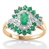 Emerald 10k Gold Ring