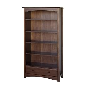DaVinci Roxanne Bookcase in Espresso by Da Vinci