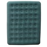 10T Komfort Luftbett VELO MAX (198x153x22 cm) f�r 2 Person Plus, Ober-/Unterseite aus Velours/PVC - 