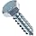 Zinc Plated Steel Lag Bolt, Hex Head