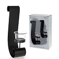 WANDKERZENHALTER WANDLEUCHTER 2ER SET SCHWARZ NEU