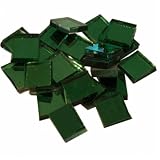 Spiegelmosaik Mosaiksteine grün 10x10mm