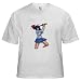 Beautiful Killer Humor White T-Shirt by CafePress