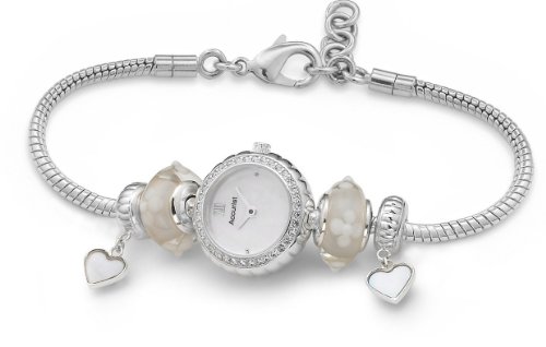 Image of Accurist Ladies Sterling Silver Charmed Watch SL1405