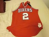 1985/86 Philadelphia 76'ers Game Used Jersey Moses Malone - NBA Jerseys